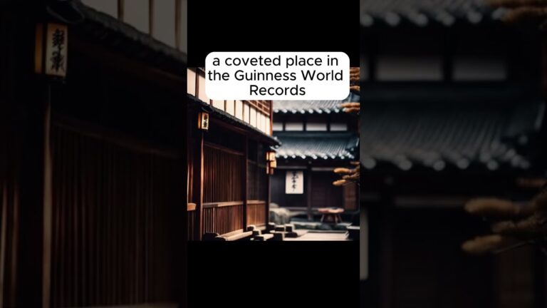 Oldest hotel #travel #culture #japan