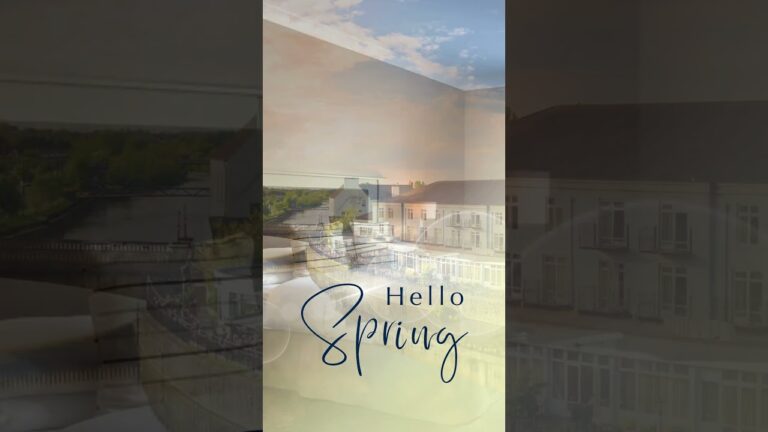 Say Hello Spring at the Kilkenny River Court Hotel #shorts #hotel #travel #holiday