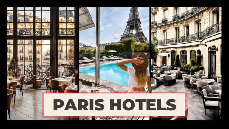 Top 10 Affordable High-Quality Hotels in PARIS | Budget Hotels Paris France 2024
