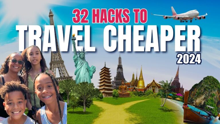 TRAVEL and SAVE MONEY in 2024 (our 32 Best Money-saving Hacks)