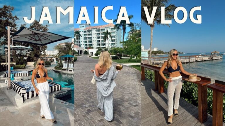 Jamaica Travel Vlog! Staying At The Newest Hotel In Jamaica: Sandals Dunns River Resort!