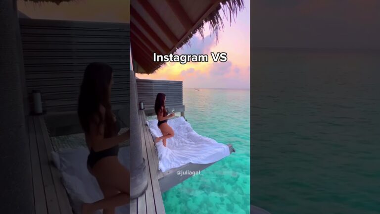 The Last Hotel will shock you 😨😳 #instagramvsreality #travel #hotel #viral #vs #shorts #reality