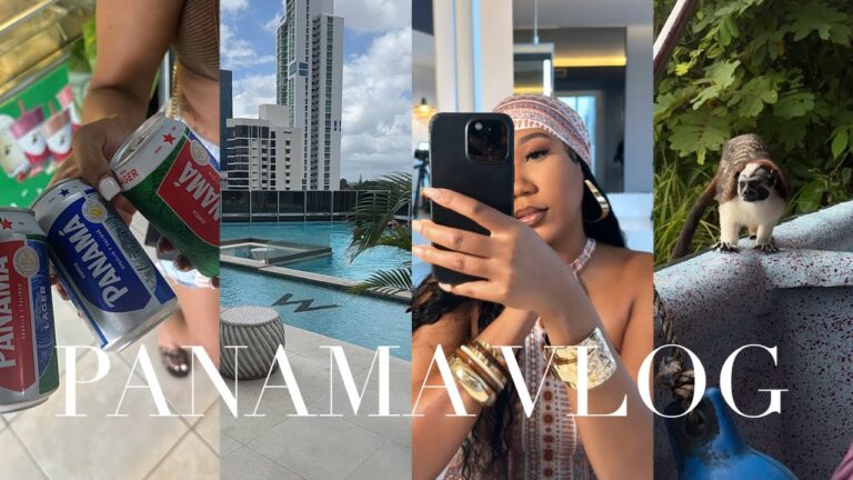 TRAVEL VLOG | GIRLS TRIP TO PANAMA, LUXURY HOTEL, MONKEY TOUR, NIGHTLIFE + MORE