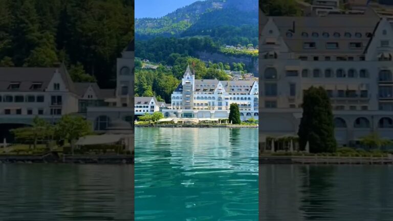 Switzerland Hotel View ,#travel #shorts #foryou #fyp #