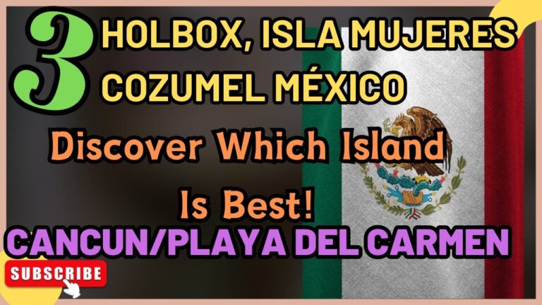 Island Showdown: Holbox vs. Cozumel vs. Isla Mujeres