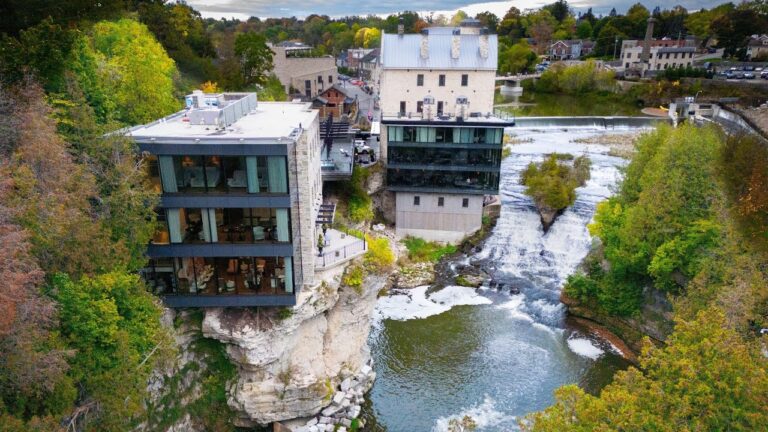 Staying In a Luxury Boutique Hotel Over a Waterfall