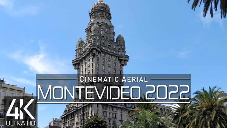 【4K】🇺🇾 Montevideo from Above 🔥 URUGUAY 2022 🔥 Cinematic Wolf Aerial™ Drone Film