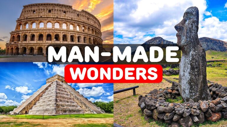 Top 10 Man Made Wonders Of The World🏛️🌍
