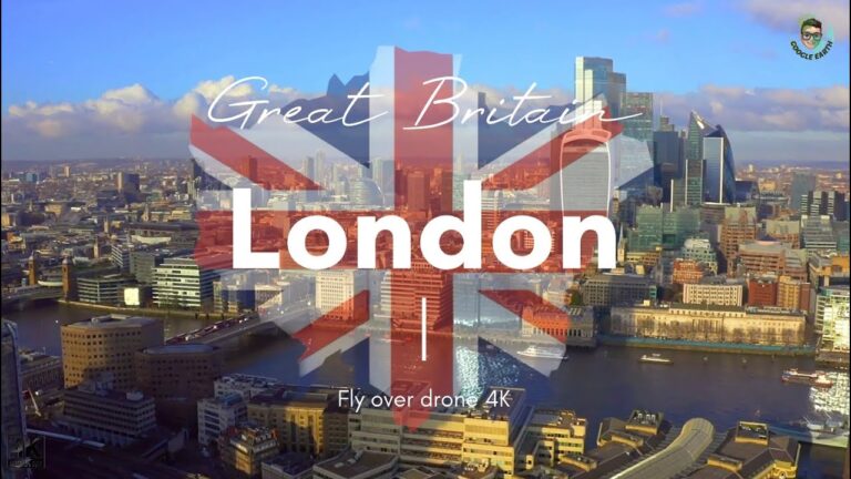 London, Great Britain 🇬🇧 | 4K Aerial Drone Footage