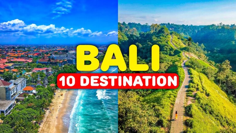 Bali Travel Guide: Top 10 Must-Visit Destinations for 2024🗺️✈️