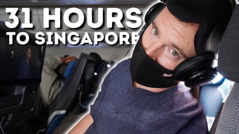SINGAPORE IS OPEN AND QUARANTINE FREE (kinda) – Crazy 31 Hour Travel Day – Will we get in?