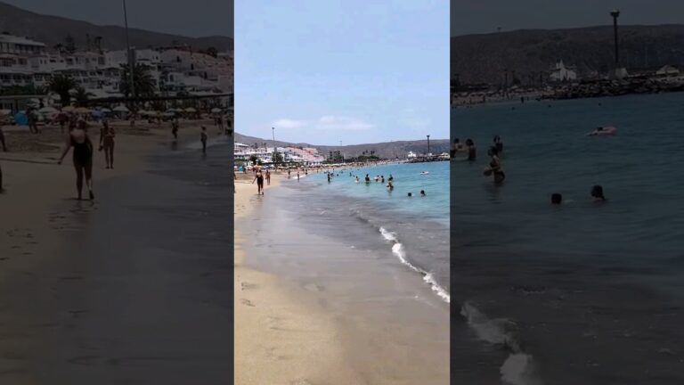 Tenerife Beach – Canary Islands, Spain #shorts #beach #spain #travel
