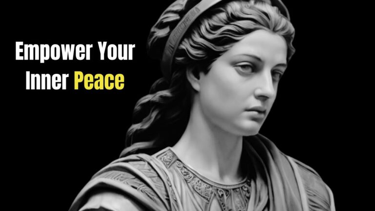 Find Inner Peace  A Stoic Guide for Today woman