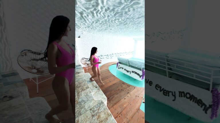 Does this hotel suite actually exist? ☀️#greece #travel #hotel #luxuryhotel