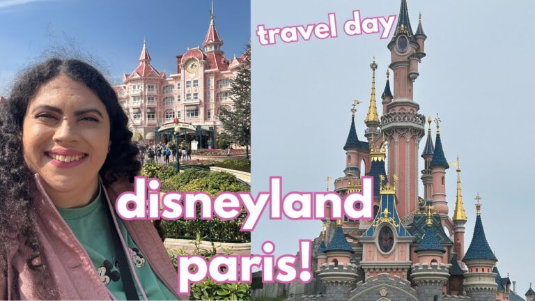 DISNEYLAND PARIS TRAVEL DAY 🐭 | EUROSTAR,  DISNEYLAND HOTEL CASTLE CLUB | MARCH 2025